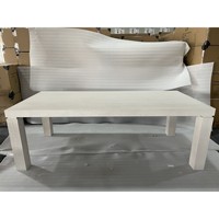 Table à manger moderne 2235 x 1015 x 760 en bois pour meubles de maison