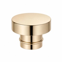 Capsules de flacons de parfum en Zamac de qualité supérieure, bijoux de luxe, métal plaqué or, usinage CNC, électroérosion à fil, recyclé, durable