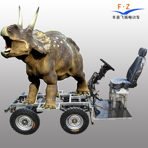 Vehículo Eléctrico de Dinosaurio para Montar, con Tracción en las 4 Ruedas y Chasis Abierto, para Uso Recreativo - Product Image 5