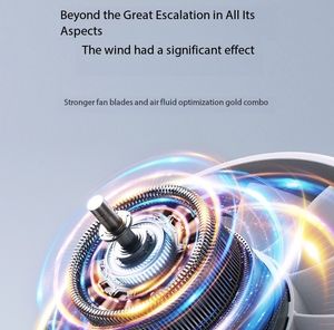 Nuevo Ventilador Multifuncional para Acampar al Aire Libre, Ventilador de Escritorio USB Recargable con Temporizador, Carga Solar, Cuatro Velocidades de Viento, Oscilación Vertical - Product Image 6