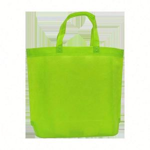 Custom Reusable Eco-Friendly PP Beauty Laminated Non-Woven Grocery Shopping Tote Bag Foldable Recyclable Non-Woven Bag - Product Image 6