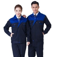 Vêtements de travail personnalisés à manches longues pour hommes, printemps-automne, résistants à la saleté et à l'usure, uniformes d'usine, impression de logo