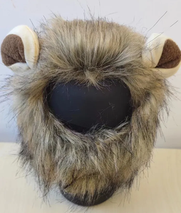 Hot bán Internet người nổi tiếng dễ thương sư tử mũ nón <span class=keywords><strong>Pet</strong></span> mèo Halloween Trang phục phụ kiện - Product Image 3