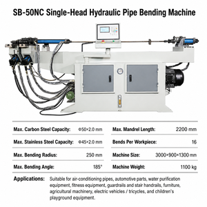 Máquina de Doblado de Tubos CNC Eléctrica, Hidráulica y Automática, Puede Procesar Tubos de Hierro, Tubos Cuadrados, Comerciales, para Obras y Otros Usos - Product Image 2