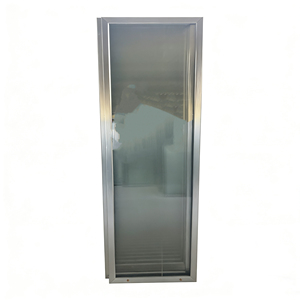 Puerta de Vidrio Refrigerada Multifuncional de Doble Temperatura para Supermercados, Enfriador de Bebidas, Almacenamiento de Alimentos Congelados - Product Image 1