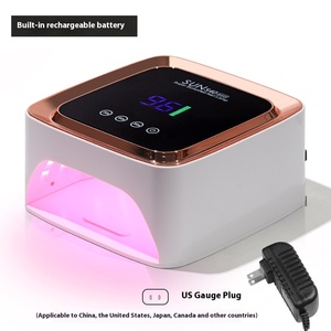 High Power <b>Wireless</b> Nail <b>Lamp</b> Rechargeable UV <b>Lamp</b> Fast Drying Nail Polish Gel Nail Care Professional Nail Care Equipment - Product Image 6