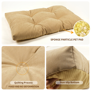 Kunden spezifisches Luxus-Schlaf bett für Hunde und Katzen Weiches multifunktion ales Schaum bett - Product Image 2