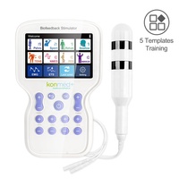 Konmed KM580 Appareil d'exercices de Kegel portable à quatre canaux avec écran tactile, entraîneur musculaire pelvien pour hommes, soulagement de la douleur, stimulateur biofeedback EMG