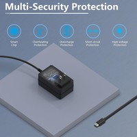 Cargador de Corriente CA/CC de 27 W para Raspberry Pi 5, Adaptador PD USB C para Raspberry Pi 5 8GB 4GB 5V 5A 5.1A