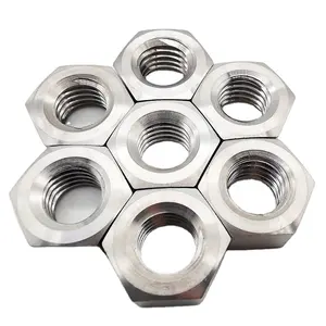 Factory Wholesale Custom Cheap titanium hex nut m4