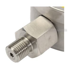 Industrie 0-25MPa NPT1/4 1%FS 4 LCD-Anzeige Metallgehäuse Batteriebetriebenes Hydrauliköl Luft Wasser Digitales Druckmessgerät Manometer - Product Image 5