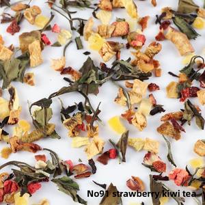 Thé en vrac aux fruits fraises et <span class=keywords><strong>kiwi</strong></span> en gros, matières premières importées, thé en feuilles mélangées en vrac de première main - Product Image 5