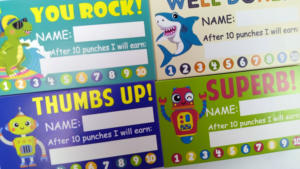 Récompense <span class=keywords><strong>de</strong></span> <span class=keywords><strong>fidélité</strong></span> personnalisée, <span class=keywords><strong>carte</strong></span> <span class=keywords><strong>de</strong></span> poinçon, jouets éducatifs pour enfants - Product Image 6