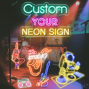 Insegna LED Neon in Acrilico Personalizzata con Design Gratuito, Telecomando, Luce Bianca Calda, IP65, per Casa, Matrimoni, Negozi - Product Image 4