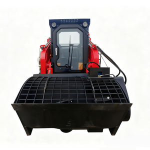 Chargeuse à Chenilles à Roues avec Godet Mélangeur à Béton avec Moteur Marque <span class=keywords><strong>POWO</strong></span> Certifiée CE Garantie 1 An - Product Image 2