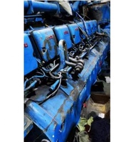 Moteur diesel marin MTU 16V396te74L d'occasion avec boîte de vitesses marine ZF pour ferry rapide