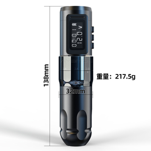 LED Display Rechargeable Wireless Rotary Tattoo Machine Pen Professional <b>Battery</b> Tattoo Gun for Body Art Use - Product Image 5