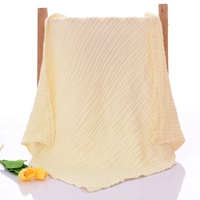Ensemble de langes pour bébé nouveau-né personnalisables en coton biologique 2-6 couches, couverture en mousseline 600TC absorbante
