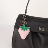 Unieke fruit-tasbedel, modieus decoratief accessoire voor alle gelegenheden, handtas, rugzak, bagage, tasversieringen