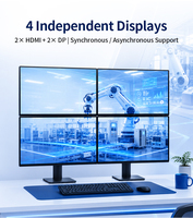 PC industriel embarqué IBOX-718A avec chipset Q670, processeur de bureau Core i7/i5/i3 de 14e génération, emplacements PCIe