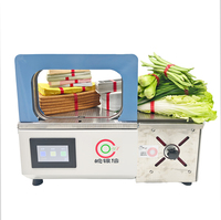 Machine à cercler les billets de table Machine automatique de baguage de ruban Opp de papier de 12mm Machine à regrouper les légumes