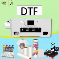 Nueva Máquina de Impresión Textil Digital Tucai de 30 cm, Impresora de Inyección de Tinta DTF, Horno, Cama Plana, Cabezal de Impresión Epson DTG, 1.2 m/h, Automática