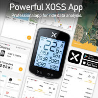 Ordinateur de vélo GPS sans fil XOSS G2 Plus, compteur de vitesse ANT+, tracker étanche, odomètre pour vélo de route et VTT, capteur de vitesse et de cadence G+