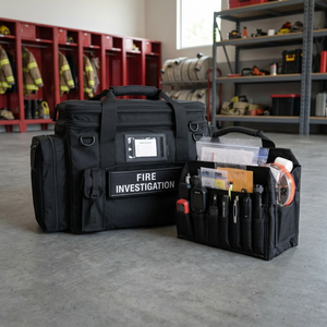 Water Resistant Reinforced 1000D Cordura Nylon Arson Investigator <b>Tool</b> Carrier <b>Fire</b> Scene Forensic Sample Collection Pack Bags - Product Image 2