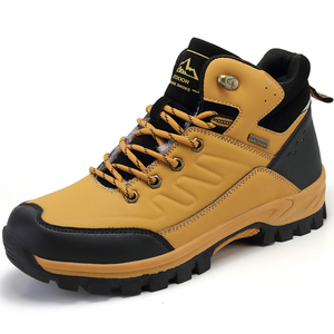 Dropshipping Stivali da <span class=keywords><strong>Neve</strong></span> Invernali Impermeabili da <span class=keywords><strong>Uomo</strong></span> <span class=keywords><strong>per</strong></span> l'Esterno Nuove <span class=keywords><strong>Scarpe</strong></span> da Trekking con Logo Personalizzato - Product Image 1