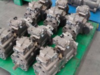 Pompe hydraulique principale pour excavatrice FMP63B, 63*2 cc/rev, 34,3 MPa, pour excavatrices de 13 à 15 tonnes