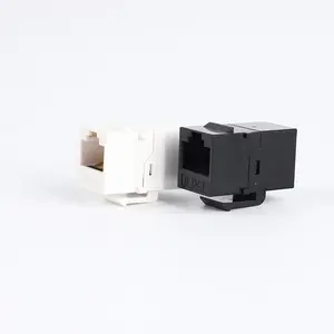 Rj45 Cat5e Cat6 Cat6a Cat7 UTP Network Keystone Jack For Lan Cable Keystone Jack Rj45 Inline Coupler