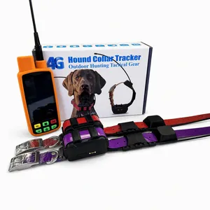 เครื่องติดตาม GPS แบบเรียลไทม์ 4G สำหรับการล่าสัตว์และการฝึกสุนัข อุปกรณ์ติดตามสัตว์สำหรับการฝึกสัตว์เลี้ยงและการปรับพฤติกรรม - Product Image 4