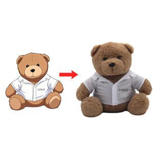 Grand ourson en peluche style <span class=keywords><strong>Kawaii</strong></span> personnalisé Nouveau style d'animal en peluche réconfortant avec logo Personnage/<span class=keywords><strong>dessin</strong></span> - Product Image 1