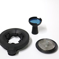 Nouveau charbon à chicha de haute qualité, électrique, avec séparateur, rotatif, accessoires pour chicha