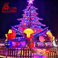 Manège attrayant pour enfants, modèle Arbre de Noël, à commande individuelle, pour fêtes foraines et parcs d'attractions, à vendre