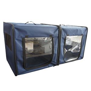 Üretici seyahat taşınabilir katlanabilir köpek sandık seyahat evcil hayvan çantası araba katlanır su geçirmez Pet yumuşak kafes - Product Image 1