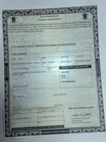 Certificat de haute qualité avec filigrane, microtexte, UV invisible, hologramme anti-contrefaçon