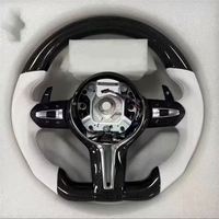 Volant en suède carbone LED à livraison rapide pour BMW X3 X5 F10 F20 F30 F11 F15 F16 E90 E92 Série 3 - Amélioration
