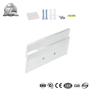 <span class=keywords><strong>4</strong></span> pouces 102mm 500pcs Système de suspension de taquet <span class=keywords><strong>m</strong></span>étallique pour montage mural - Product Image 4