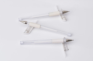 Bolígrafo de tinta de Gel blanco con logotipo gratis, marcador de piel de tatuaje Microblading de Color fácil, pistola Microblading de <span class=keywords><strong>Metal</strong></span> de aluminio, tatuaje eléctrico Manual - Product Image 5