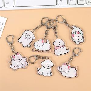 Llavero Acrílico Brillante con Diseño de Perros de <span class=keywords><strong>Anime</strong></span> Personalizado, Ideal para Regalo - Product Image 2