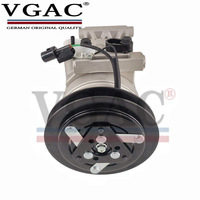 Compresseur de climatisation automobile 9925058120 AD300562 99250-58120 SP-20 pour bus HYUNDAI County / MINI bus 24V 136MM 1PK