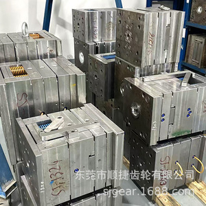 แม่พิมพ์พลาสติกความแม่นยำสูง Shunjie รุ่น S136 แบบฉีดขึ้นรูป CNC กึ่งสำเร็จรูป สำหรับชิ้นส่วนพลาสติก - Product Image 4