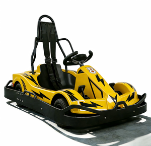 Voiture électrique rechargeable parent-enfant, type kart et bumper <span class=keywords><strong>car</strong></span>, avec moteurs sans balais et double freinage – Le meilleur cadeau d'extérieur pour enfants et adultes - Product Image 2