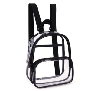 Clear PVC <b>Backpack</b> <b>Heavy</b> <b>Duty</b> Thick Durable Large Capacity Waterproof Transparent Pvc Clear <b>Backpack</b> Custom Fashionable Design - Product Image 1