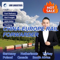 Transport ferroviaire sécurisé de la Chine vers l'Europe Allemagne DDP Dédouanement inclus Transitaire
