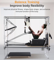 Cama Combinada de Aleación de Aluminio para Yoga, Pilates y Fitness, para Moldear el Cuerpo, Venta al por Mayor de Fábrica