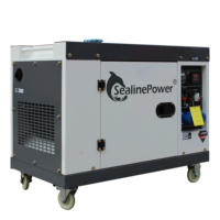 Générateur diesel silencieux portable 220V 380V 110V 5KVA 15KVA 4.5kw 4.6kw 5KW 5.5kw 6KW 6.5kw 7KVA 10KVA à vendre
