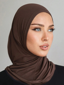 New Ramadan Stretch Bonnet Lightweight Soft Underscarf Bandana Muslim Women Instant Turban Hat Solid Inner Cap <strong>Hijab</strong> <strong>Undercap</strong> - Product Image 6