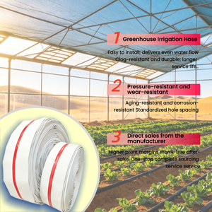 Nastro per Irrigazione a Goccia Pre-Forato con Distanza di Spruzzo Regolabile e Connettori Rapidi Compatibili per Sistemi di Irrigazione da Giardino - Product Image 2